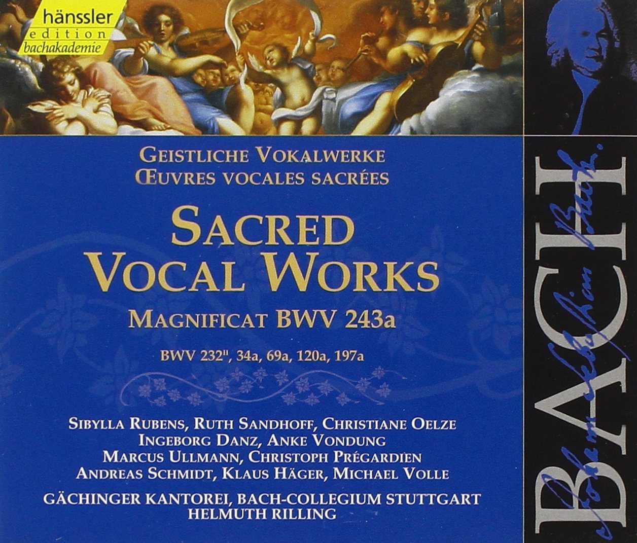 J.S. Bach. Complete Recordings. 172 Cd Hanssler Edition